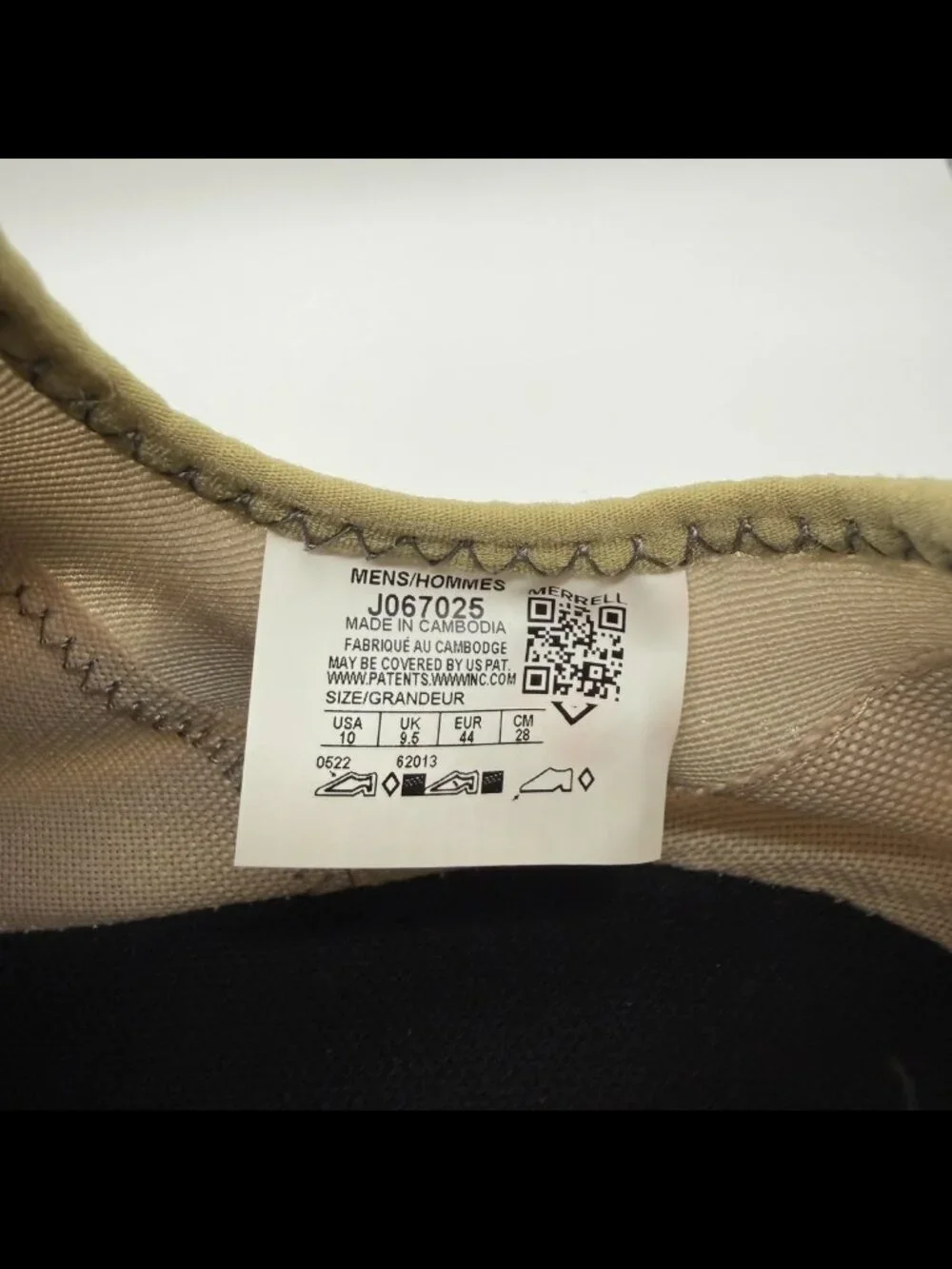MERRELL Hydro Runner Men's Size 10 Beige